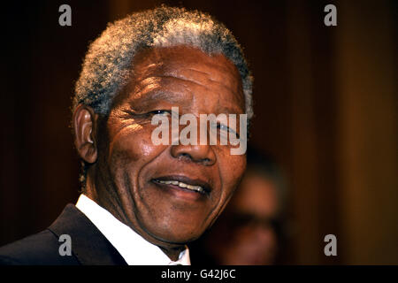 Nelson Mandela, vice leader del Congresso Nazionale Africano. Foto Stock