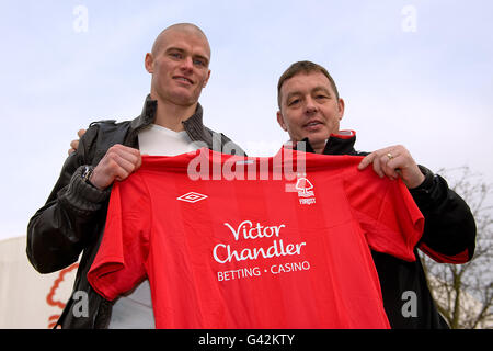 Calcio - Coca Cola Football League Championship - Nottingham Forest Conferenza stampa - Wilford Lane di allenamento Foto Stock