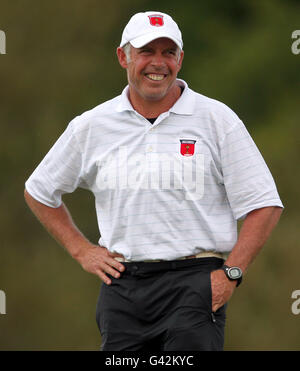 Golf - 38th Ryder Cup - Europa v USA - Day One - Celtic Manor Resort. Steve Williams, caddy di Tiger Wood. Foto Stock