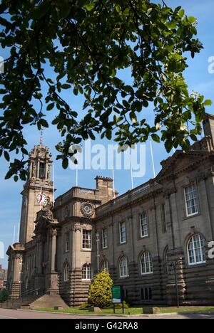 South Shields Town Hall Foto Stock