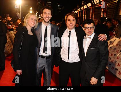 La televisione nazionale Awards 2011 - Arrivi - Londra Foto Stock