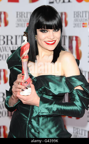 Brit Awards 2011 - Sala stampa - Londra Foto Stock