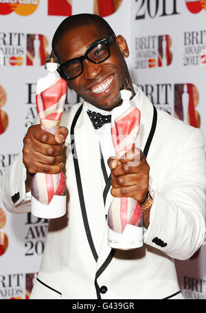 Brit Awards 2011 - Sala stampa - Londra Foto Stock