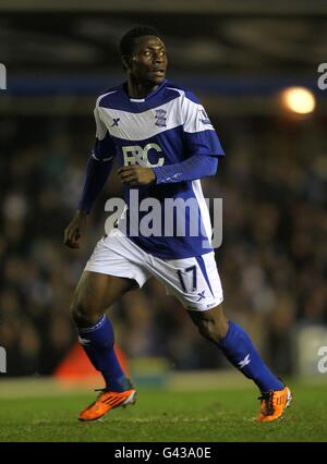 Calcio - Barclays Premier League - Birmingham City v Newcastle United - St Andrew's. Obafemi Martins, Birmingham City Foto Stock