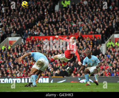 Calcio - Barclays Premier League - Manchester United v Manchester City - Old Trafford Foto Stock