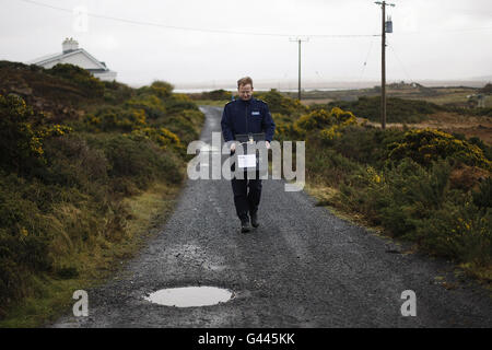 Irlandese elezioni generali Foto Stock