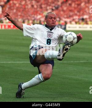 Calcio - Euro 96 - GRUPPO A - Inghilterra e Paesi Bassi - Wembley Stadium Foto Stock