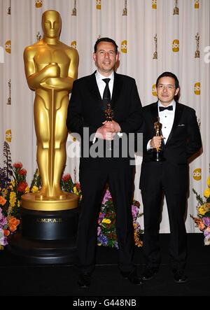 L'ottantatreesimo Academy Awards - Press Room - Los Angeles Foto Stock