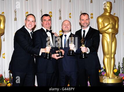 L'ottantatreesimo Academy Awards - Press Room - Los Angeles Foto Stock