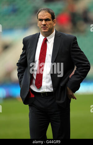 Rugby Union - RBS 6 Nations Championship 2011 - Inghilterra / Francia - Twickenham. Il capo allenatore inglese Martin Johnson Foto Stock