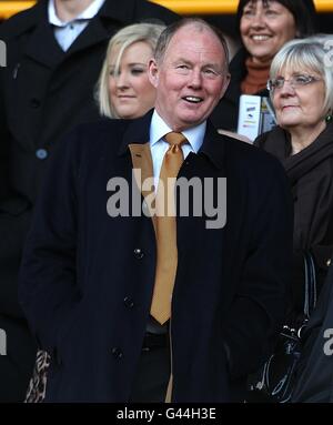 Calcio - Barclays Premier League - Wolverhampton Wanderers / Blackpool - Molineux. Wolverhampton Wanderers presidente Steve Morgan negli stand Foto Stock