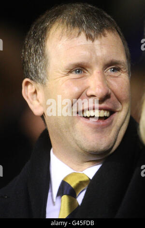 Calcio - International friendly - Scozia v Faroe Islands - Pittodrie Stadium. Stewart Regan, Chief Executive SFA Foto Stock