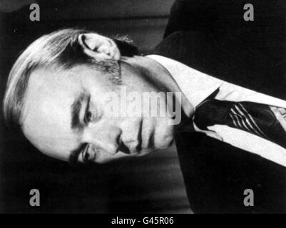 PA Library Photo datata 23/1/1975 : William John Christopher Vassall : una delle spie britanniche più famigerate del KGB è morta e sepolta privatamente, è stata rivelata oggi. Vassall, incarcerato nel 1962, morì due settimane fa dopo aver subito un attacco di cuore fuori dalla stazione della metropolitana di Baker Street, nel centro di Londra. Vedi PA Story DEATH Vassall. Foto PA. Foto Stock