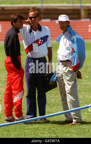 Atletica leggera DEI GIOCHI DEL COMMONWEALTH DI AUCKLAND Foto Stock