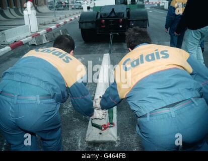 Calais/colpire oltre Foto Stock