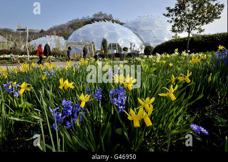 Eden Project anniversario Foto Stock