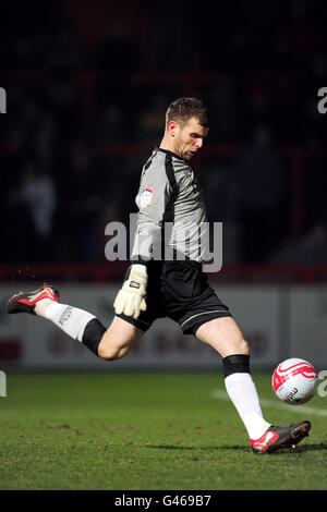 Calcio - npower Football League due - Stevenage v Hereford Regno - Modo Broadhall Foto Stock