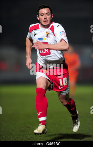 Calcio - npower Football League due - Stevenage v Hereford Regno - Modo Broadhall Foto Stock