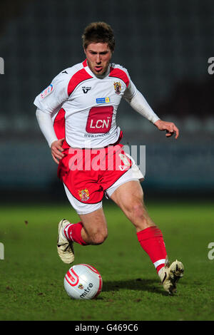 Calcio - npower Football League due - Stevenage v Hereford Regno - Modo Broadhall Foto Stock