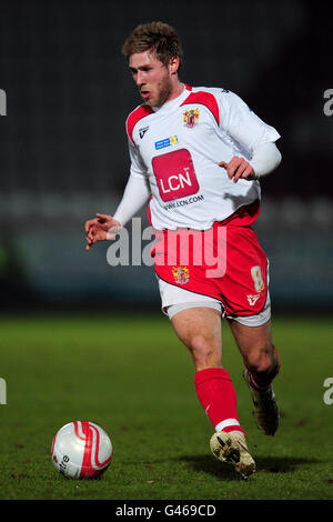 Calcio - npower Football League due - Stevenage v Hereford Regno - Modo Broadhall Foto Stock