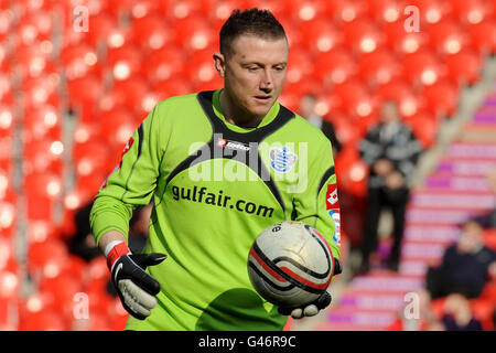 Calcio - campionato della Lega di Calcio di Npower - Doncaster Rovers v Queens Park Rangers - Stadio Keepmoat. Paddy Kenny, portiere dei Queens Park Rangers Foto Stock