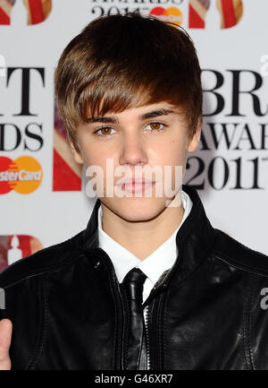 Brit Awards 2011 - Sala stampa - Londra Foto Stock