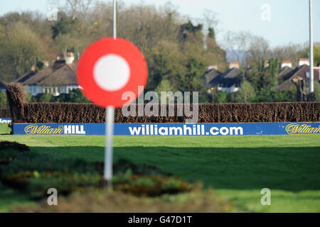 Horse Racing - Kempton Park Racecourse Foto Stock