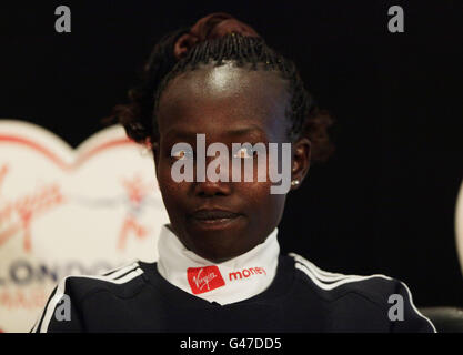 Atletica - 2011 Virgin London Marathon - International donne Photocall - Il Tower Hotel Foto Stock