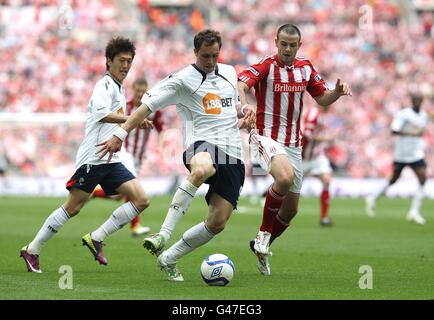 Calcio - FA Cup - Semifinale - Bolton Wanderers v Stoke City - Wembley Stadium Foto Stock