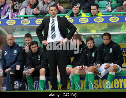 Calcio - Clydesdale Bank Premier League Scozzese - Hibernian v Cuore di Midlothian - Easter Road Foto Stock