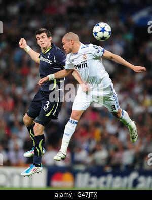 Soccer - UEFA Champions League - Quarti di Finale - Prima tappa - Real Madrid v Tottenham Hotspur - Santiago Bernabeu Foto Stock