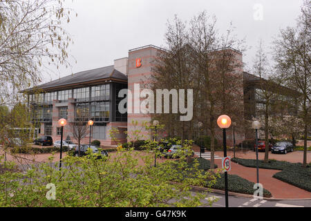 Una visione generale della sede del gruppo BG nel Thames Valley Park, Reading Foto Stock