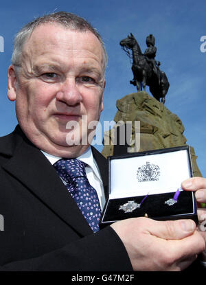 Soldato postuma premiata Victoria Cross Foto Stock