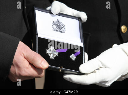 Soldato postuma premiata Victoria Cross Foto Stock