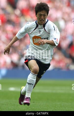 Calcio - fa Cup - Semifinale - Bolton Wanderers v Stoke City - Wembley Stadium. Chung-Yong Lee, Bolton Wanderers Foto Stock