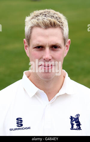 Cricket - 2011 Warwickshire County Cricket Club Media Day - Edgbaston. Boyd Rankin, Warwickshire Foto Stock