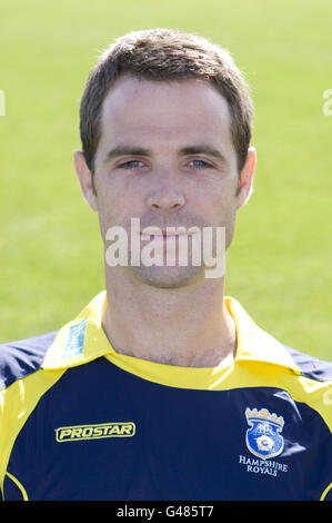 Cricket - 2011 Hampshire County Cricket Club Media Day - The Rose Bowl. James Tomlinson, Hampshire CCC Foto Stock