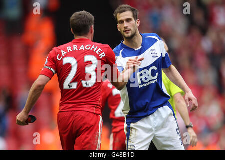 Calcio - Barclays Premier League - Liverpool v Birmingham City - Anfield Foto Stock