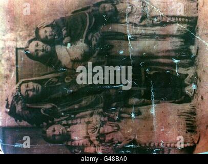 Sioux sociale Lupo solitario raccogliere Foto Stock