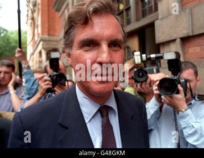 Politica Jonathan Aitken Foto Stock