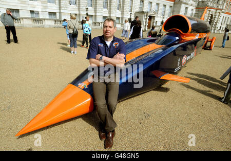 Bloodhound modello SSC sul display Foto Stock