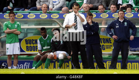 Calcio - Clydesdale Bank Premier League Scozzese - Hibernian v Hamilton accademico - Easter Road Foto Stock