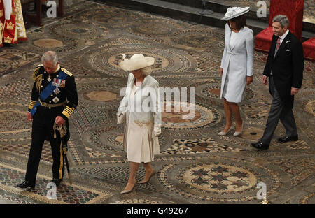 Il Royal Wedding Foto Stock