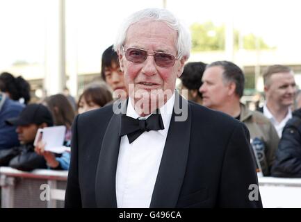 L'Oreal National Movie Awards - Arrivi - Londra. Barry Norman arriva per i National Movie Awards 2010 al Royal Festival Hall di Londra. Foto Stock