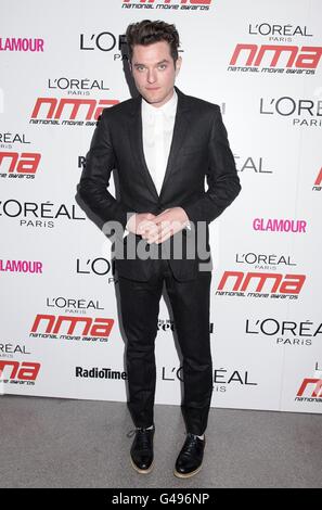 L'Oreal National Movie Awards - Arrivi - Londra. Matt Horne arriva per i National Movie Awards 2011 alla Wembley Arena di Londra Foto Stock