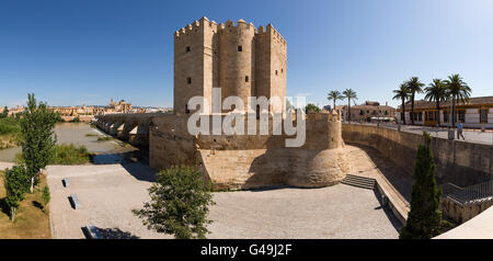 Torre de la Calahorra torre medievale, la città di Cordoba Andalusia, Spagna, Europa Foto Stock