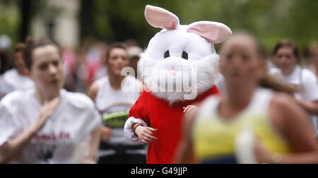 Donne 10k eseguire in Glasgow Foto Stock