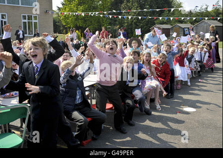 Royal Wedding piani Foto Stock