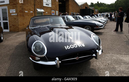 Jaguar restauro Foto Stock