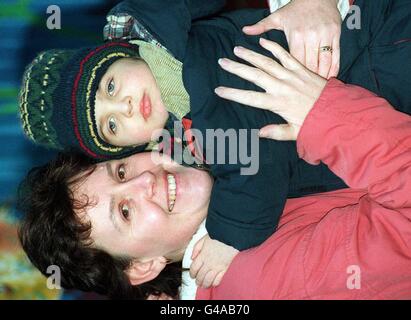 Jack Wheatley/& mamma Jeanette Foto Stock